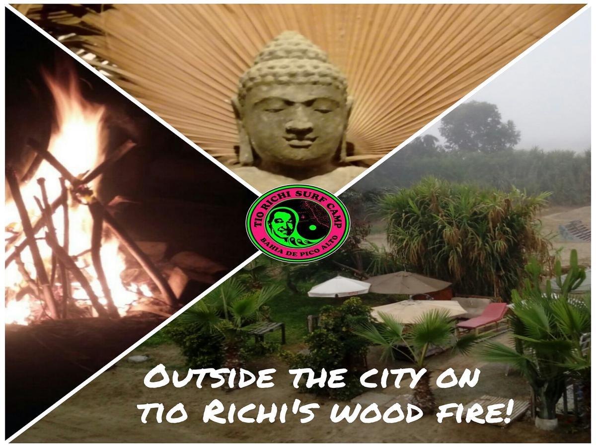 푼타 에르모사 Tio Richi Surfcamp 호스텔 외부 사진