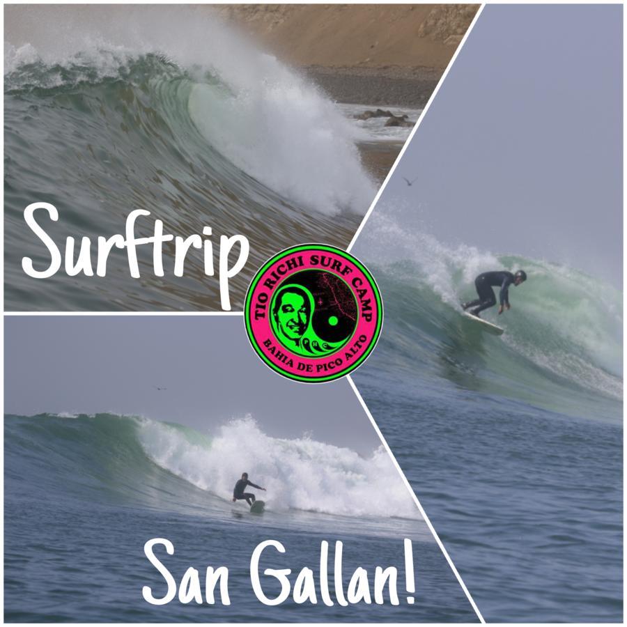 푼타 에르모사 Tio Richi Surfcamp 호스텔 외부 사진